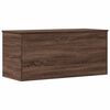 vidaXL Bo&icirc;te de rangement ch&ecirc;ne marron 100x42x46 cm bois d'ing&eacute;nierie