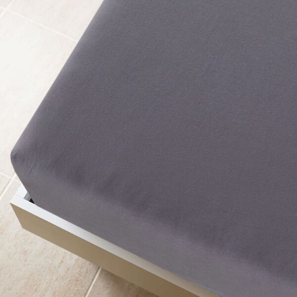 vidaXL Draps-housses Jersey 2 pcs Anthracite 160x200 cm Coton