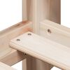 vidaXL Lit haut sans matelas 75x190 cm bois de pin massif