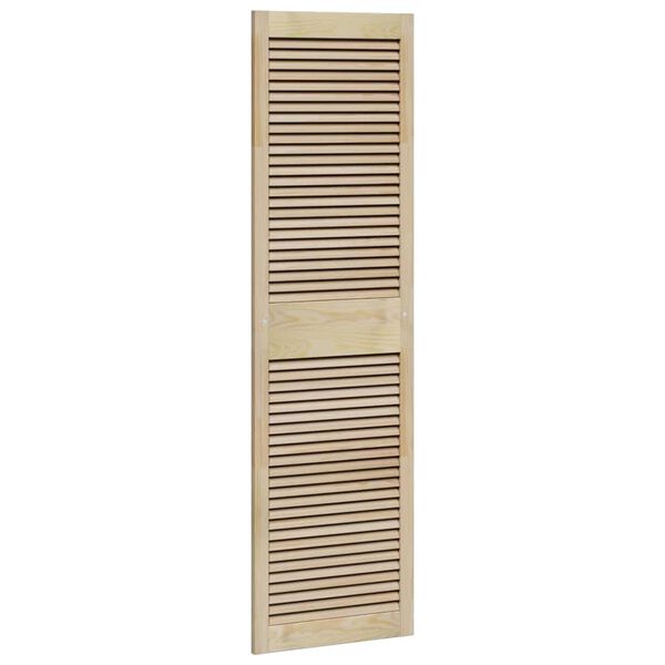 vidaXL Porte de Cabinet avec porte 2 pcs Naturel 170 x 2,1 x 49,5 cm