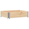 vidaXL Jardini&egrave;re 80x60 cm bois de pin massif