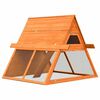 vidaXL Clapier Bois de pin et de sapin massif 152x128x108 cm