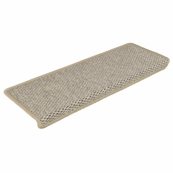 vidaXL Tapis d'escalier autocollants 30 pcs 65x21x4 cm vert