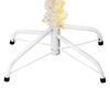 vidaXL Sapin de Noël artificiel pointes iridescentes Blanc 120 cm PVC
