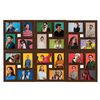 vidaXL Collage de cadres photo de photo 24x(10x15 cm) Marron foncé MDF