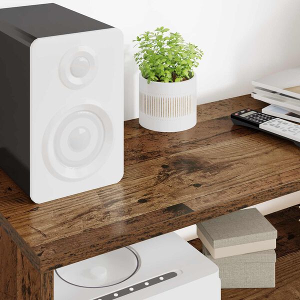 vidaXL Meuble TV Bois ancien 100 x 30 x 40 cm Bois d'ing&eacute;nierie