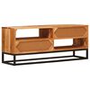 vidaXL Meuble TV Naturel 110 x 30 x 44 cm Bois d'Acacia Massif