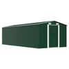 vidaXL Abri de jardin 257x580x181 cm M&eacute;tal Vert
