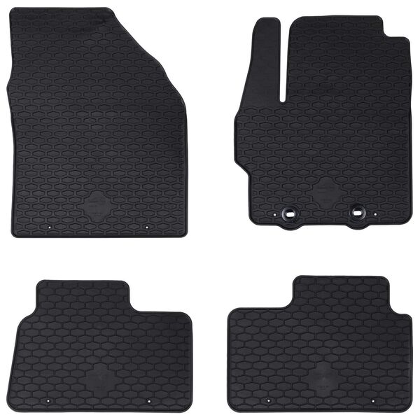vidaXL Tapis de voiture 4 pcs Noir Convient pour Toyota AYGO X 2022-