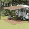 vidaXL Tapis de tente 300x500 cm Taupe