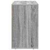 vidaXL Buffet Gris Sonoma 80,5 x 35 x 59 cm Bois d'ing&eacute;nierie