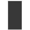 vidaXL Store enrouleur occultant 44,4 x 100 cm, largeur du tissu 40 cm, noir