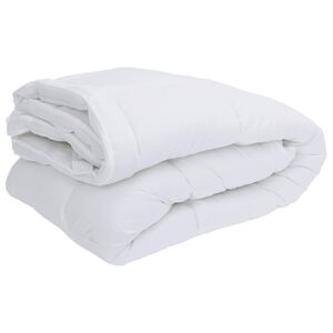 vidaXL Prot&egrave;ge-matelas blanc 140x190 cm