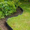 Nature Bordure de jardin 0,075x10 m 3 mm noir