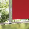 vidaXL Auvent lat&eacute;ral r&eacute;tractable de patio 160x300 cm Rouge