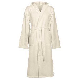 vidaXL Peignoir KINN Cr&egrave;me S Coton