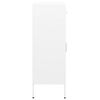 vidaXL Armoire de rangement Blanc 80x35x101,5 cm Acier