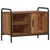 vidaXL Meuble TV 133 x 33 x 50 cm Bois ancien Bois d'ing&eacute;nierie