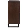 vidaXL Buffet marron 60x34x75 cm bois massif de manguier