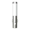 vidaXL Applique murale ext&eacute;rieure avec capteur de mouvement inox