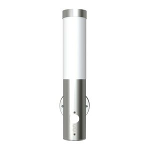 vidaXL Applique murale ext&eacute;rieure avec capteur de mouvement inox