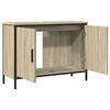 vidaXL Armoire lavabo de salle de bain chêne sonoma 80x30x60 cm
