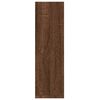 vidaXL Étagères murales 2 pcs Chêne marron 50x15x50 cm Bois ingénierie