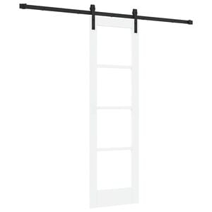 vidaXL Porte coulissante ORKDAL Blanc 61 x 198,5 cm