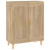vidaXL Buffet Ch&ecirc;ne sonoma 69,5x34x90 cm Bois d'ing&eacute;nierie