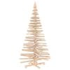 vidaXL Arbre de No&euml;l en bois KOTKA 150 cm Bois de pin massif Naturel