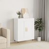 vidaXL Buffet blanc 69,5x34x90 cm bois d'ing&eacute;nierie