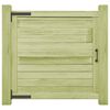 vidaXL Portail de jardin Bois de pin impr&eacute;gn&eacute; 100x100 cm