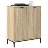 vidaXL Buffet Ch&ecirc;ne Sonoma 69,5 x 33 x 82 cm Bois d'ing&eacute;nierie