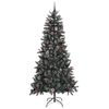 vidaXL Sapin de No&euml;l artificiel Vert 240 cm PVC, plastique et acier