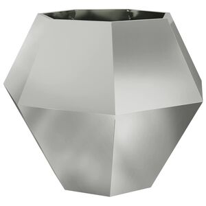 vidaXL Jardini&egrave;re Argent 100 x 100 x 80 cm Acier galvanis&eacute;