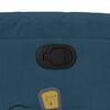 vidaXL Fauteuil inclinable de massage bleu velours