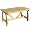 vidaXL Table de jardin 150x74x75 cm Bois de pin impr&eacute;gn&eacute;