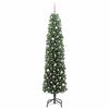 vidaXL Sapin de No&euml;l artificiel Vert 240 cm PVC et acier et plastique