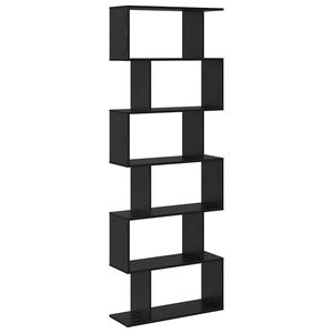 vidaXL Biblioth&egrave;que Ch&ecirc;ne noir 70 x 24 x 193,5 cm Bois d'ing&eacute;nierie