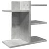 vidaXL Organisateur de bureau gris b&eacute;ton 42x21,5x42 cm bois ing&eacute;nierie
