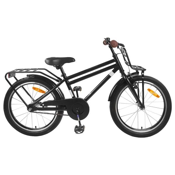 vidaXL V&eacute;lo pour Enfants 18 Pouces pour les 5-7 ans Noir