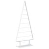 vidaXL Arbre de No&euml;l en m&eacute;tal KUOPIO 180 cm Acier Blanc