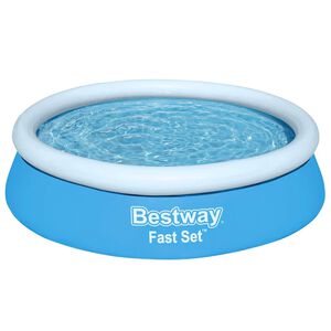 Bestway Piscine gonflable Fast Set Rond 183x51 cm Bleu