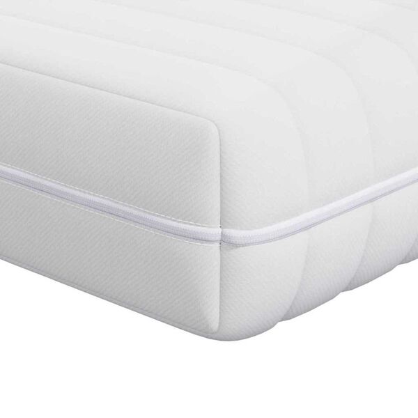 vidaXL Matelas avec Couche de Coco Blanc 140 x 200 cm Ressort ensaché