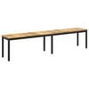 vidaXL Banc de jardin 201 x 35 x 45 cm Bois d'Acacia Massif