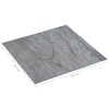 vidaXL Planches de sol 55 pcs Gris clair 5,11 m&sup2; PVC