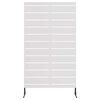vidaXL Écran de confidentialité Gris 100 x 50 x 180 cm Acier