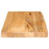vidaXL Dessus de table à bord vivant 60x40x2,5 cm bois massif manguier
