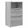 vidaXL Table de chevet Gris Sonoma 40 x 30 x 467 cm Bois d'ing&eacute;nierie