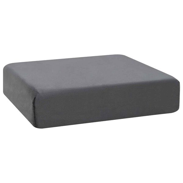 vidaXL Coussin d&rsquo;assise Gris 40 x 40 x 10 cm Mousse PU